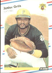 1988 Fleer Baseball Cards      335     Junior Ortiz
